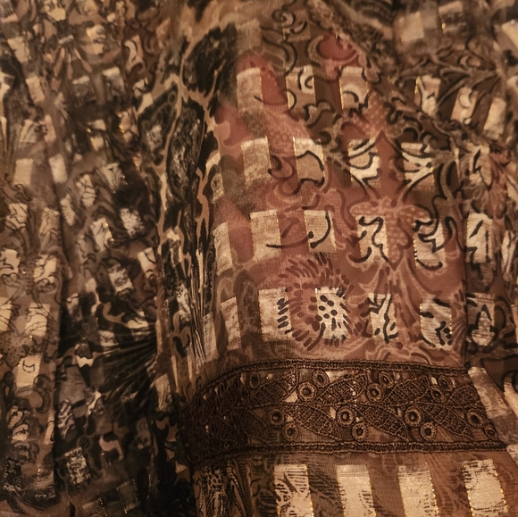 R & M printed chiffon jacket - Picture 7 of 7